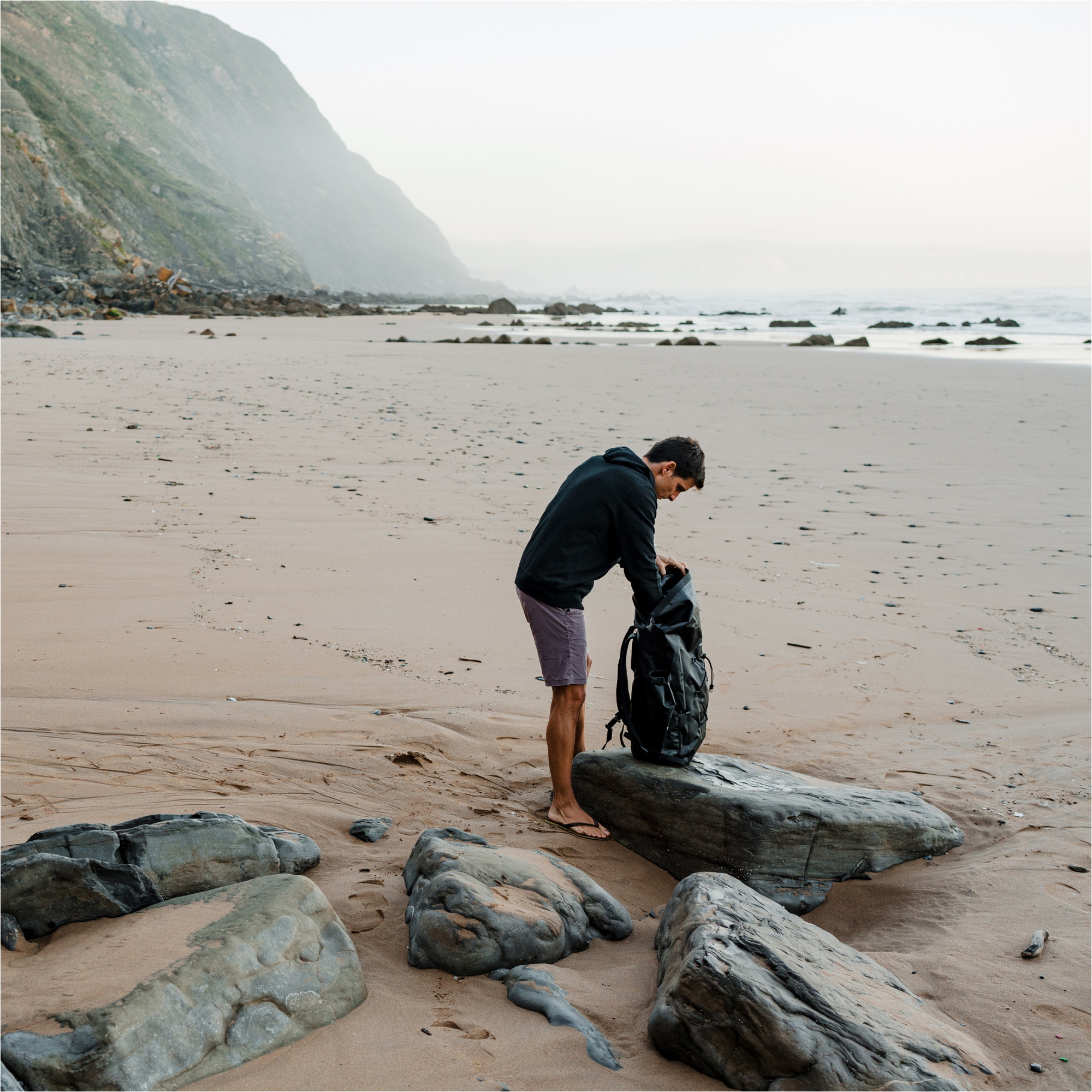 2025 Orca Waterproof Backpack MA00 - Black